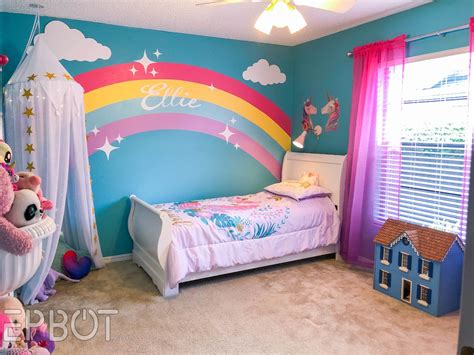 Epbot Our Rainbow Unicorn Bedroom Makeover