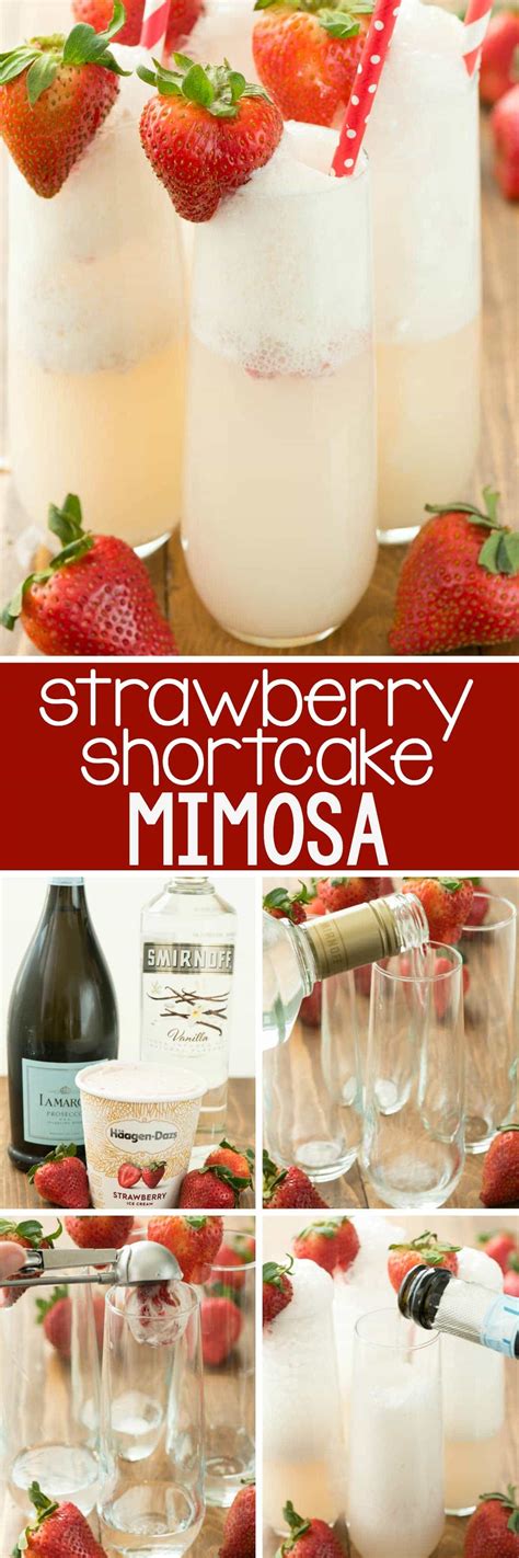 Strawberry Shortcake Mimosa Crazy For Crust