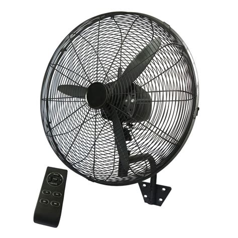 Dimplex 50cm High Velocity Wall Mounted Fan Oscillating W Remote