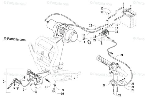 Wiring diagram for atv winch schematic diagram. Arctic Cat ATV 2007 OEM Parts Diagram for Winch Assembly | Partzilla.com