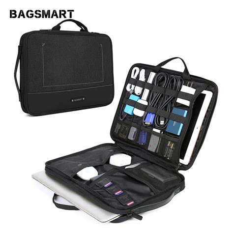 Bagsmart 13 14 Inch Laptop Sleeve Case With Electronics Accessories