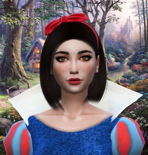 Sims 4 Snow White Inspired Outfit