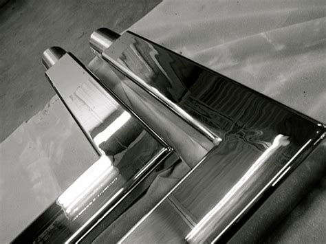 Sanding Buffing Stainless Steel Components