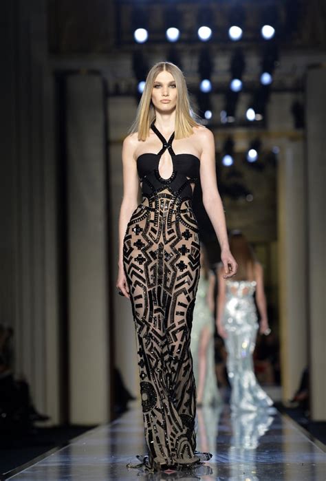 Atelier Versace Haute Couture Spring 2014 Best Looks From Paris Haute