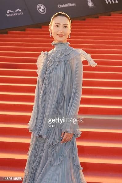 Actress Isabella Leong Arrives At The Red Carpet For The 41st Hong