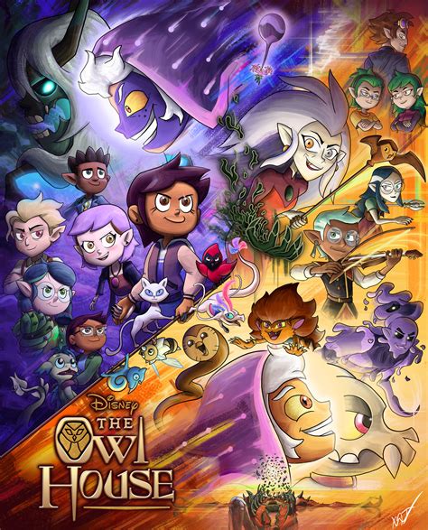 Artstation The Owl House Season 3 Fan Poster