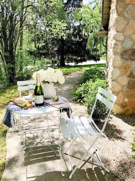 How To Create A Charming French Café Look Outdoors With Wayfair Now