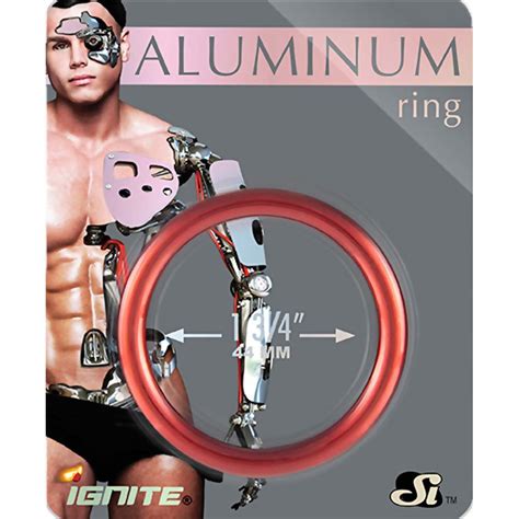 Ignite Anodized Aluminum Cock Ring 1 75 Rust