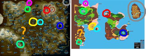 Zelda 2 Map And Breath Of The Wild Comparison Truezelda