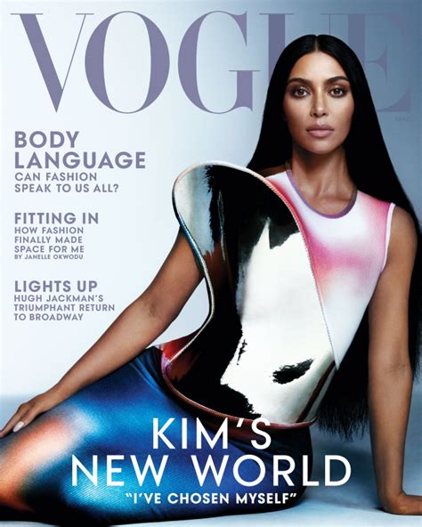 Kim Kardashian Us Vogue March Thefashionspot