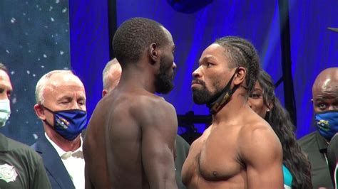 Terence Crawford Vs Shawn Porter Full Card Weigh In Youtube