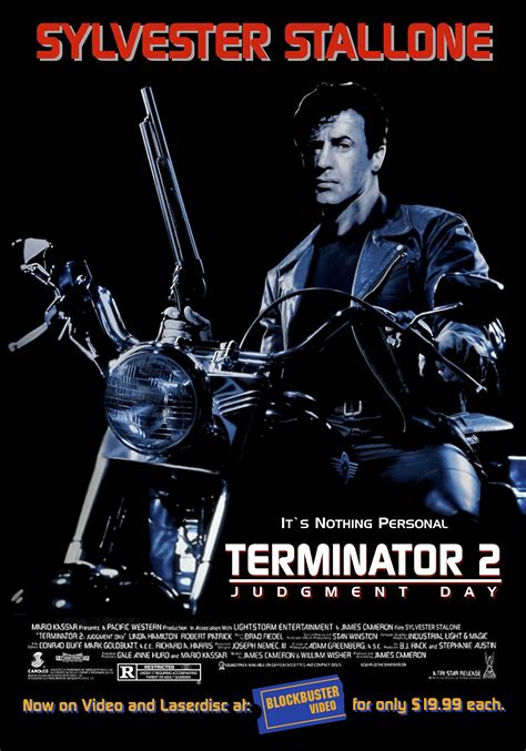 Last Action Hero The Time Sylvester Stallone Was The Star Of Terminator 2 Judgment Day