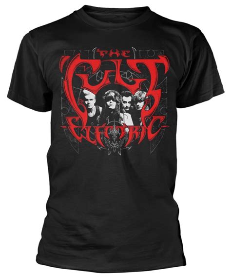 The Cult Electric Band Photo Black T Shirt