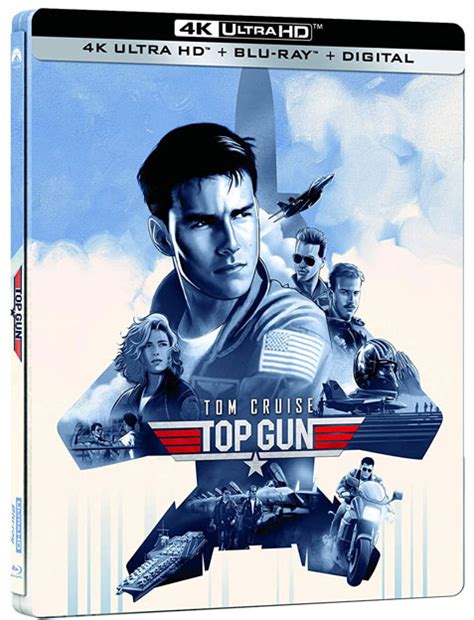Top Gun Steelbook Blu Ray 4k édition Collector Limitée