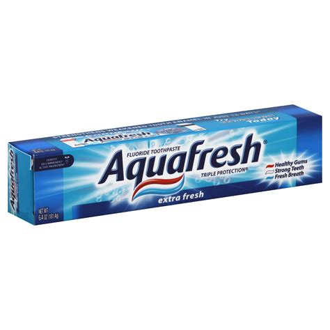 Aquafresh Triple Protection Toothpaste Fluoride Extra Fresh 64 Oz