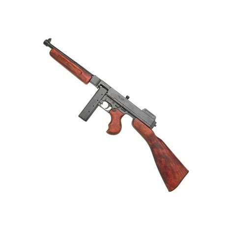 AMERICAN M1928 THOMPSON SUBMACHINE GUN NON FIRING REPLICA WARSTUFF COM