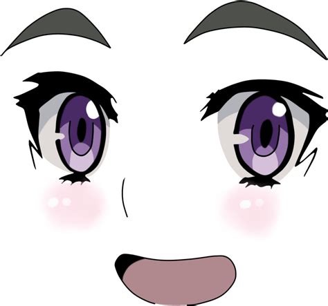 Of Derision Face Png Roblox Anime Clip Art Library