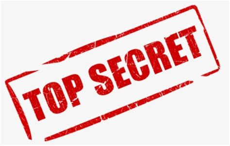Download Transparent Clipart Top Secret Top Secret Stamp Png Clipartkey