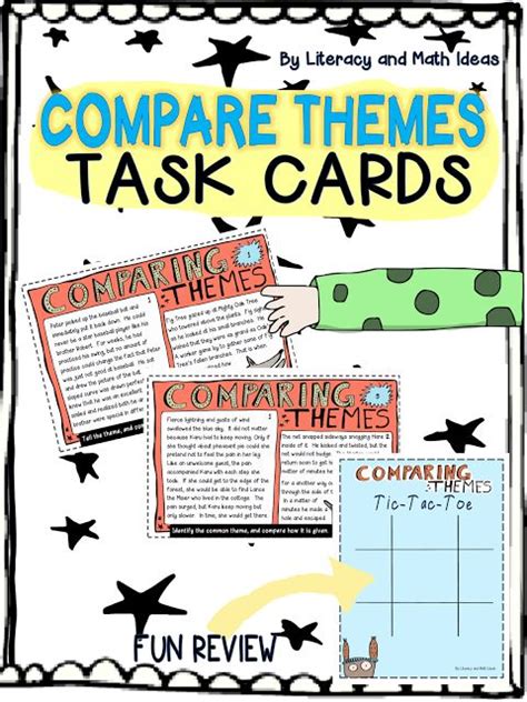 Comparing Themes Theme Task Cards Task Cards Small Group Reading