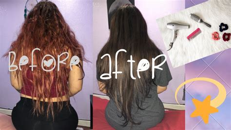 Removing Red Hair Dye From Red To Brown Youtube