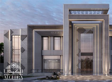 Villa Exterior Design In Kuwait Algedra Design Archinect
