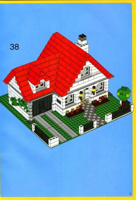 Old Lego® Instructions Lego House Lego Design