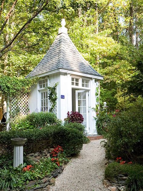 15 Whimsical Charming Gardens Shed Designs The Art In Life