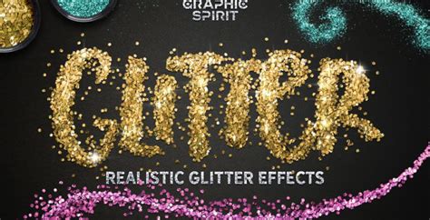 Realistischer Glitzer Effekt Mit Dem Glitter Effect Toolkit Für