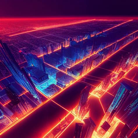 Cyberpunk City During The Day Daylight Neon Midjourney Openart