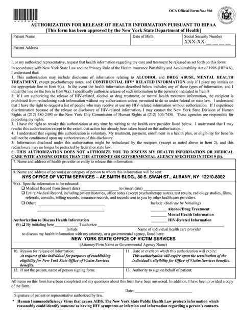 Hipaa Forms Printable Fill Online Printable Fillable Blank Zohal My