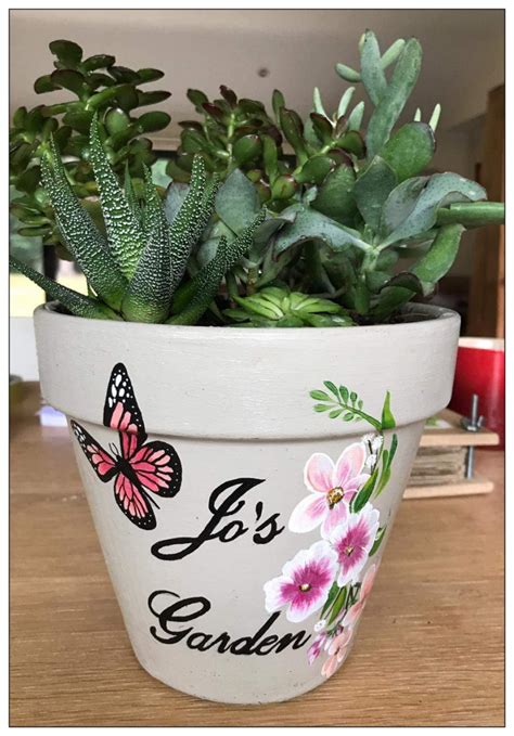 Personalised Flower Pots Kit ⋆ Kiddies Heaven
