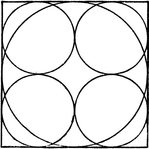 Geometry janelle wants to enlarge a square graph that she has made so that a side of the new graph will be 1 inch more than twice the original side 8. Circles Inside of a Square | ClipArt ETC