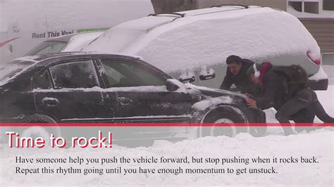 How To Get Your Car Unstuck From The Snow Thelen Auto Group Youtube