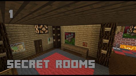 Secret Rooms Minecraft Puzzle Map 1 Youtube