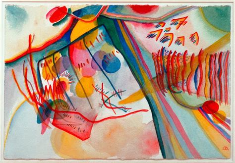 Kunstdruck Kandinsky Ohne Titel Komposition Von Kandinsky