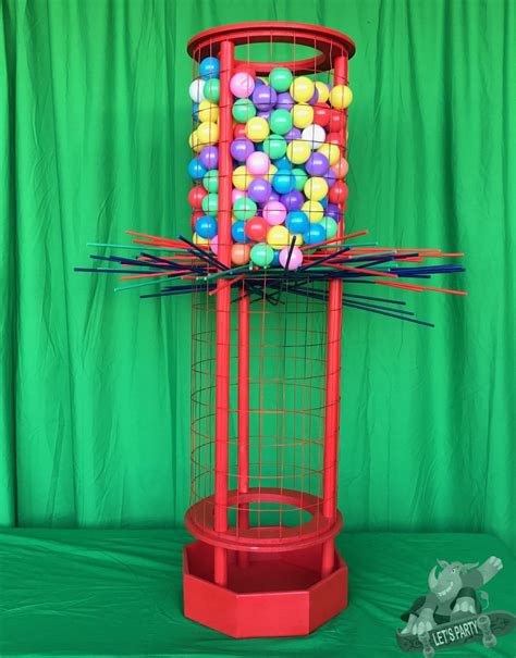 California Giant Kerplunk Game Rental Outdoor Party Games Carnival