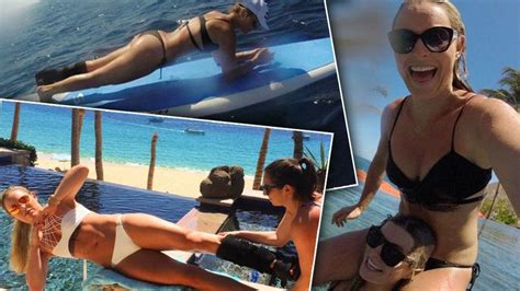 Look Out Tiger Lindsey Vonn Brings Bikini Workouts To The Next Level