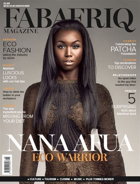 Ghanaian Beauty Nana Afua Antwi Is Stunning In A New Shoot For Fab