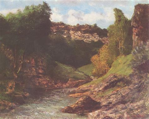 Rocky Landscape C1862 Gustave Courbet
