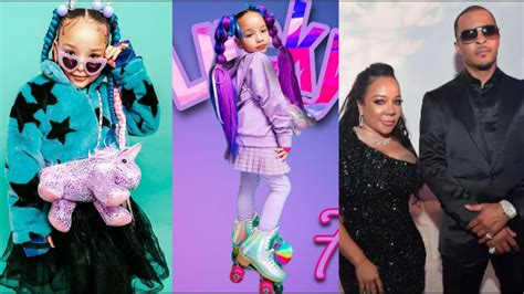 Ti And Tiny Daughter Heiress Harris Turned 7 Happy Birthday To Omg