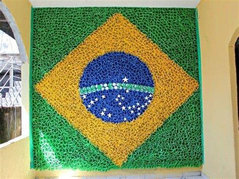 Ideias De Bandeiras Do Brasil Com Materiais Recicláveis 5 — SÓ Escola