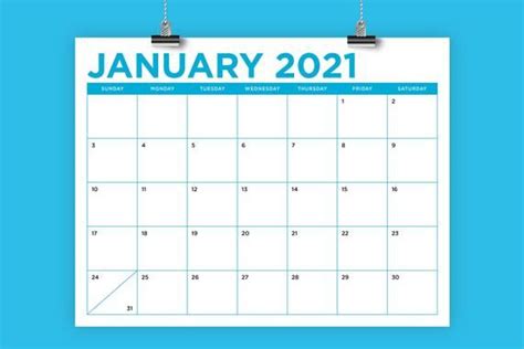 This is the list of the best printable 2021 monthly calendar. 8.5 x 11 Inch COLOR 2021 Calendar Template | INSTANT ...