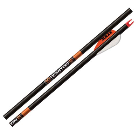 Easton Bowhunter 65mm 400 Spine Acu Carbon Arrows 6 Pack Sportsman