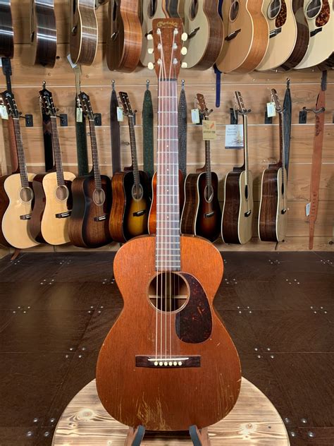 Vintage 1954 Martin 0 15 136639 All Mahogany Acoustic Guitar