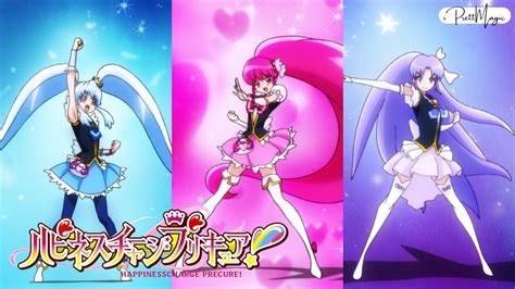 1080p Cure Lovely Cure Princess And Cure Fortune Transformation