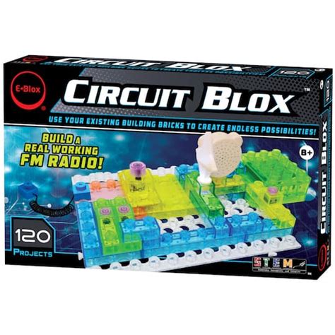 E Blox Circuit Blox 120 Project Circuit Board Building Block Set 49