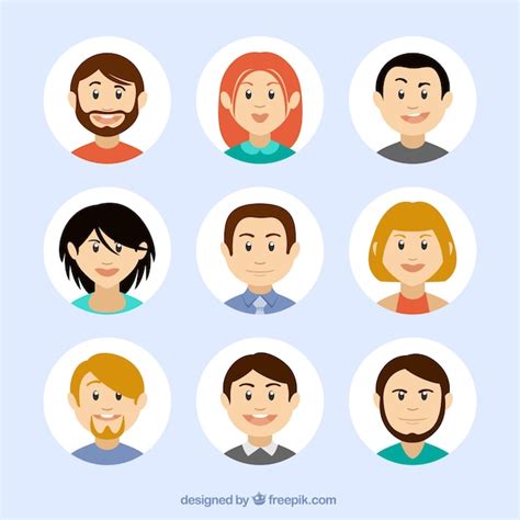 Avatars In Cartoon Style Stock Images Page Everypixel