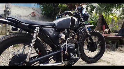 Yamaha Stx 125 Scrambler Youtube