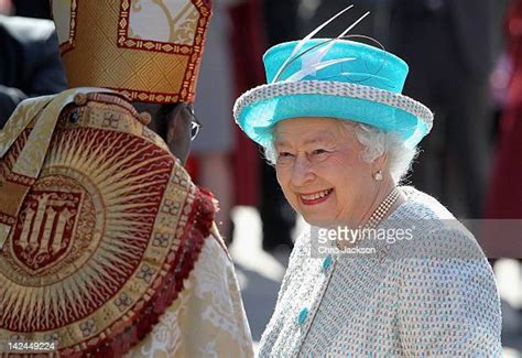 Queen Elizabeth Ii Visits York For The Royal Maundy Service Photos And
