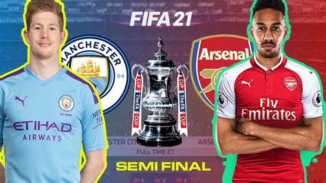 Manchester city is a british team associated with the football club. fifa 21 gameplay man city vs arsenal fa cup semi final ...